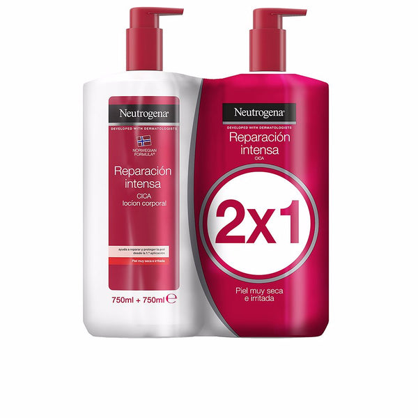 Neutrogena Intense repair voide erittäin kuivalle iholle, pakkaus 2 x 750 ml | Vuodevaatteet.fi