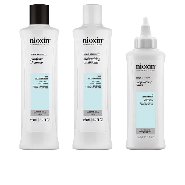 Nioxin Scalp Recovery - Anti-Dandruff Kit - Flaky And Itchy Scalp 3 U | Vuodevaatteet.fi