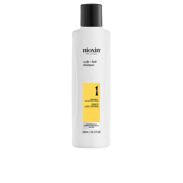 Nioxin System 1 - Shampoo - Natural Hair With Mild Weakening 300 Ml | Vuodevaatteet.fi