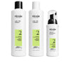 Nioxin System 2 - Kit - Treatment For Natural Hair With Advanced Thinning 3 Units | Vuodevaatteet.fi
