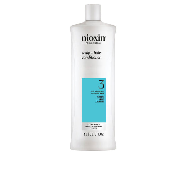 Nioxin System 3 - Conditioner - Dyed And Damaged Hair With Mild Weakening 1000 Ml | Vuodevaatteet.fi