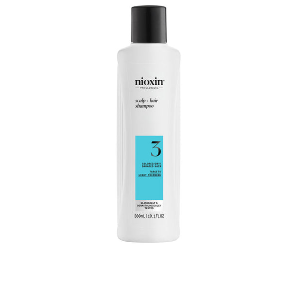 Nioxin System 3 - Shampoo - Dyed And Damaged Hair With Mild Weakening 300 Ml | Vuodevaatteet.fi