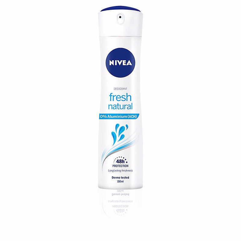 Nivea 0% aluminium fresh natural deo spray 150 ml | Vuodevaatteet.fi