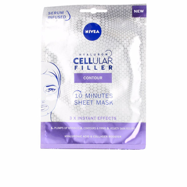 Nivea Hyaluron cellular filler anti-age kasvonaamio 1 kpl | Vuodevaatteet.fi