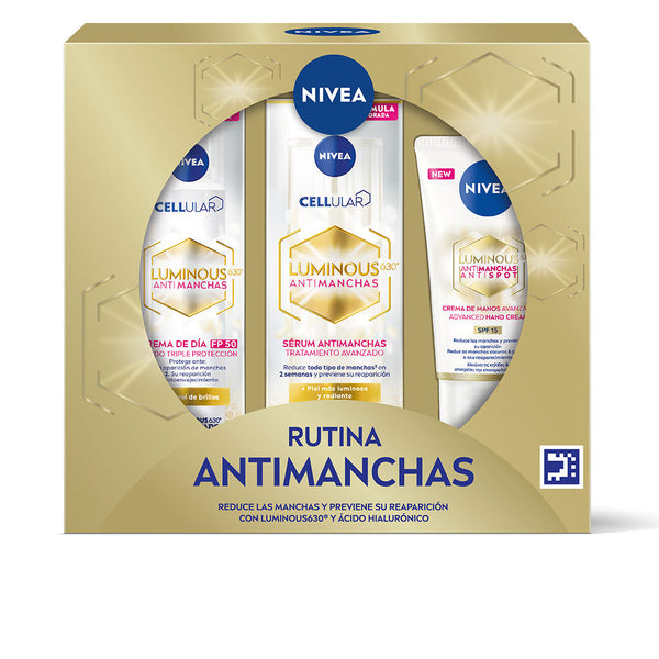 Nivea Luminous 630º Anti-Stain Case 3 Pcs | Vuodevaatteet.fi