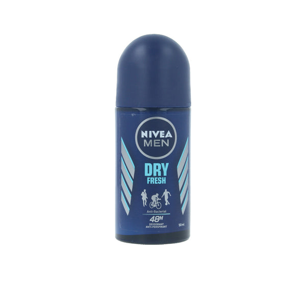 Nivea Men Dry Impact Fresh Deo Roll-On 50 Ml | Vuodevaatteet.fi