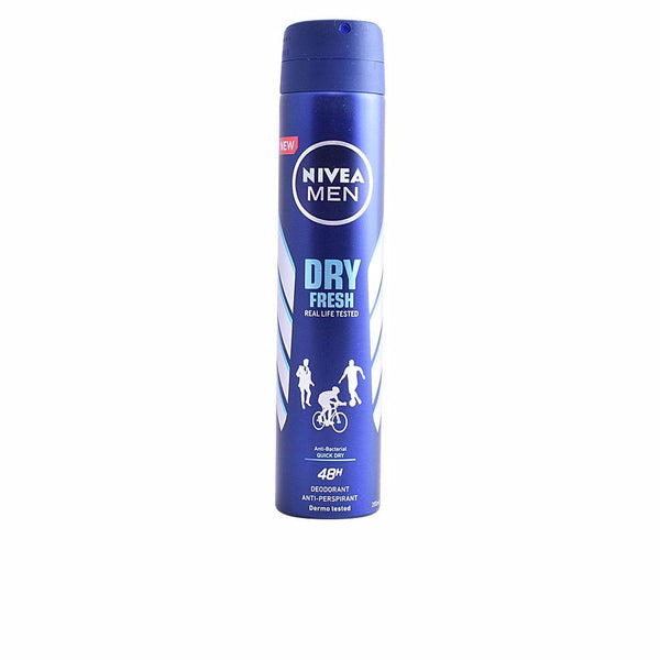 Nivea Men dry impact fresh deodoranttisuihke 200 ml | Vuodevaatteet.fi