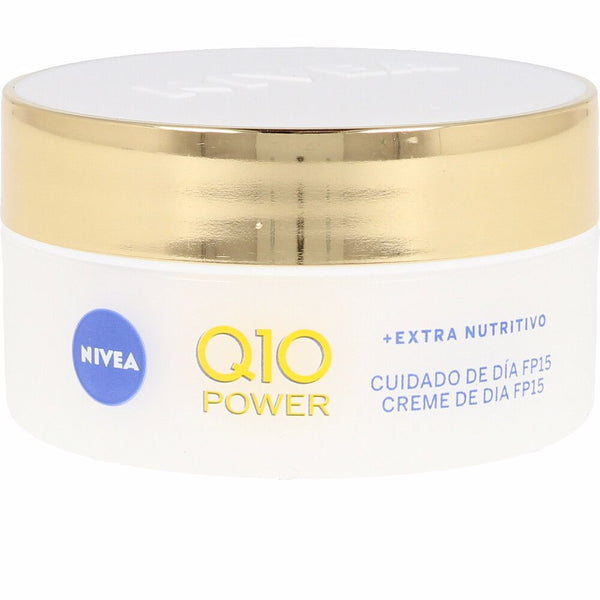 Nivea Q10+ power anti-arrugas+extra ravitseva spf15 50 ml | Vuodevaatteet.fi