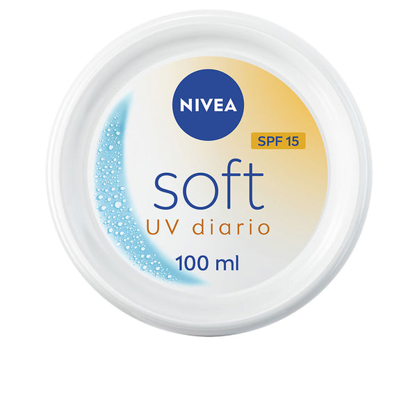 NIVEA Soft Kosteusvoide SPF 15, 100 ml | Vuodevaatteet.fi