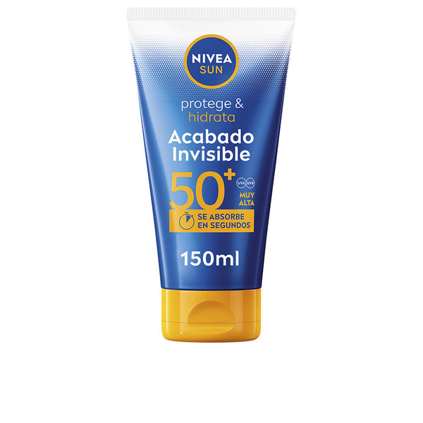 Nivea Sun Protects & Moisturizes Invisible Finish Sun Lotion Spf50+ 150 Ml | Vuodevaatteet.fi