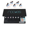 Nooves Gel nail sheets flowing stream premium glam #art design 20 kappalea | Vuodevaatteet.fi