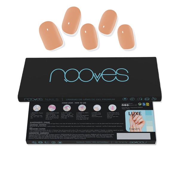 Nooves Premium luxe gel nail sheets #cru au soleil 20 kpl | Vuodevaatteet.fi