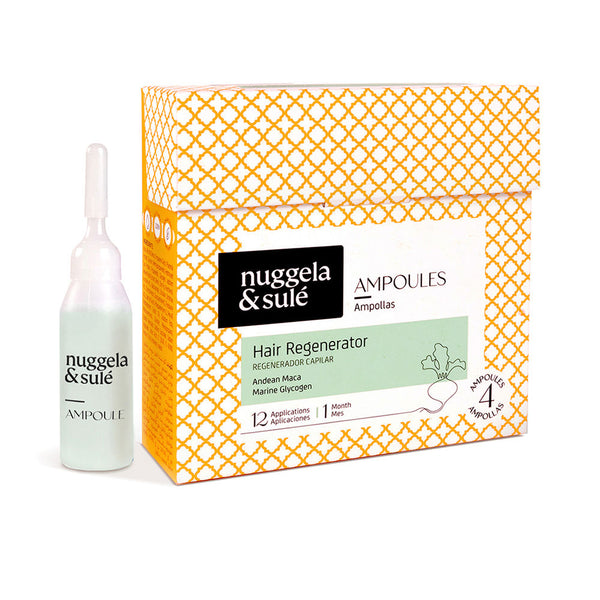 Nuggela & Sulé Regenerador capilar 4 ampullia x 10 ml | Vuodevaatteet.fi