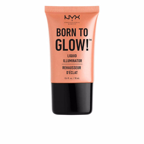Nyx Professional Make Up Born to glow! nestemäinen hehkuva korostaja #gleam | Vuodevaatteet.fi