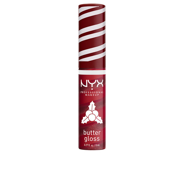 Nyx Professional Make Up Butter Gloss Swirl #04-Holly Berry Swirl 8 Ml | Vuodevaatteet.fi