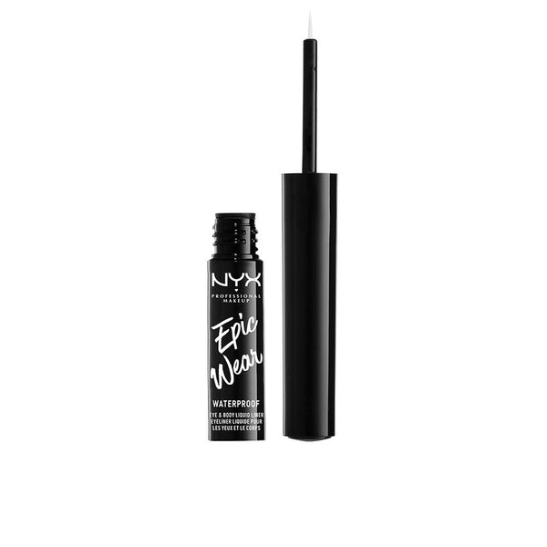 Nyx Professional Make Up Epic wear vedenkestävä nestemäinen rajauskynä #white 1 kpl | Vuodevaatteet.fi