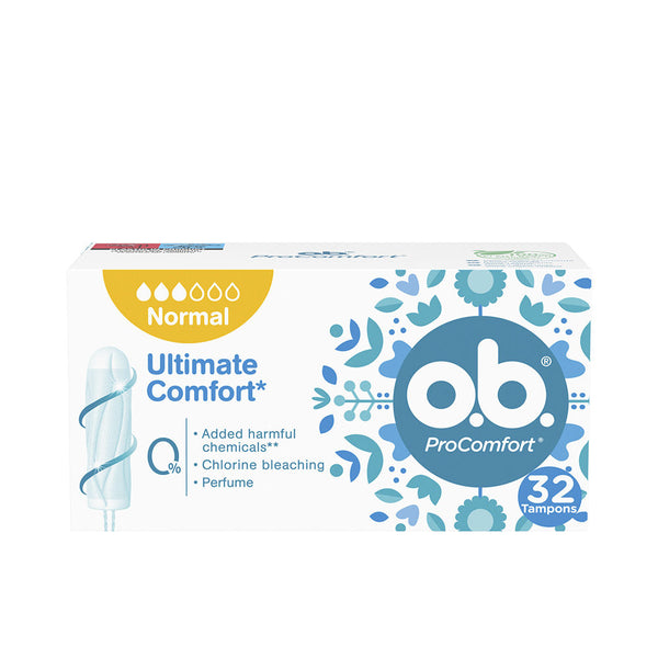Ob O.b. procomfort normal tamponi 32 kpl | Vuodevaatteet.fi