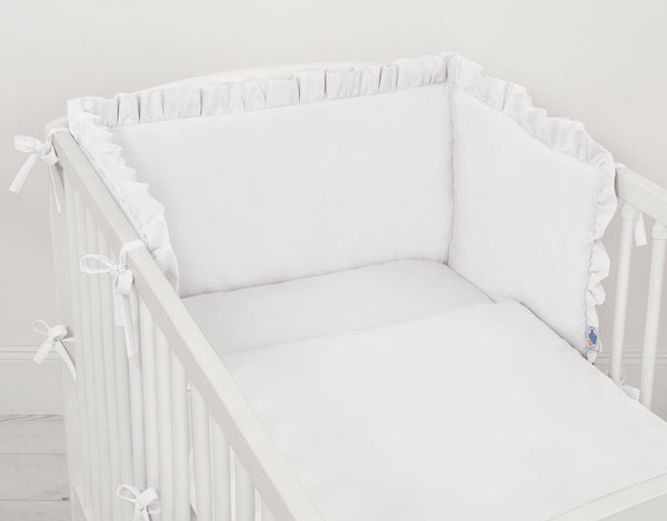 Nestchen für Babybett - Weiß