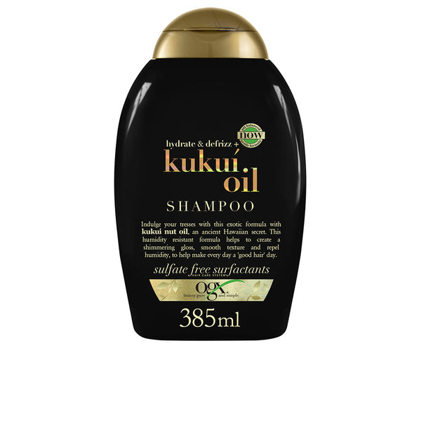 Ogx Kukui oil anti-frizz hiusten shampoo 385 ml | Vuodevaatteet.fi