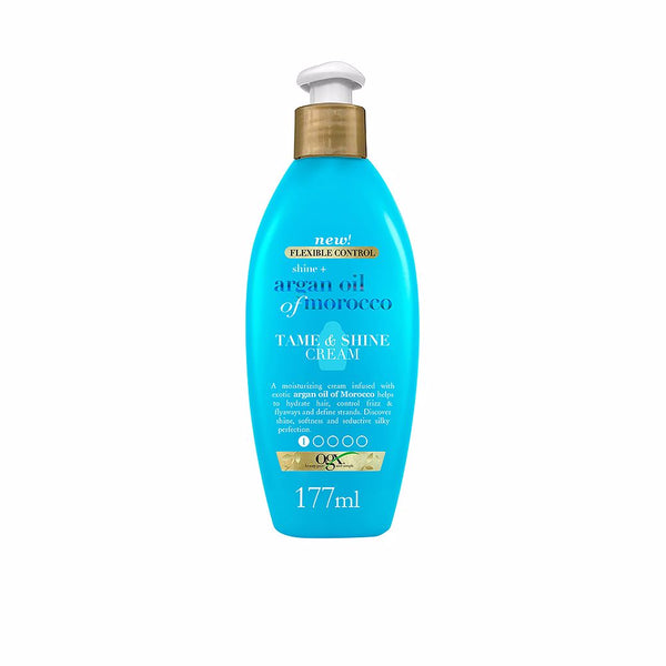 Ogx Tame & shine muotoiluvoide – arganöljy 177 ml | Vuodevaatteet.fi
