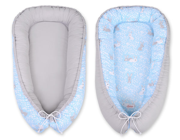 Schlafsack – Blue Rabbits/Gray