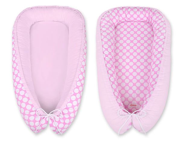 Unipesä – Rosa mit weißen Punkten/Pink
