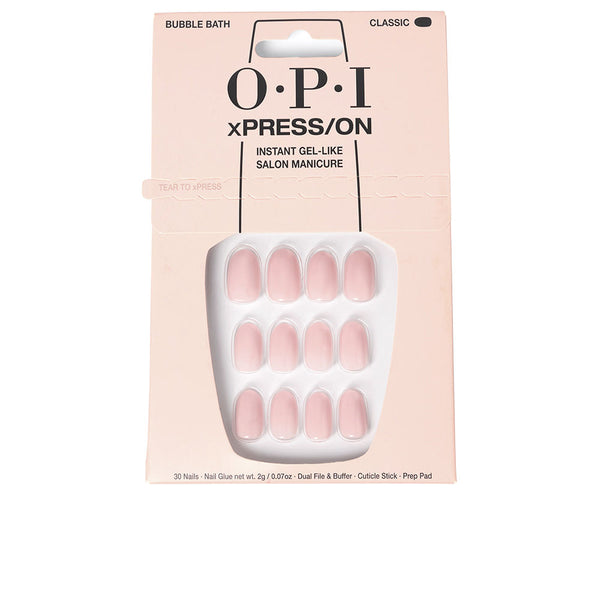 Opi Xpress/On Artificial Nails Iconic Shades #Bubble Bath 30 U | Vuodevaatteet.fi