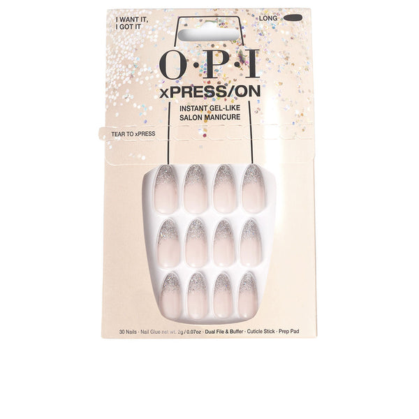 Opi Xpress/On Artificial Nails Nail Art #I Want It, I Got It 30 U | Vuodevaatteet.fi
