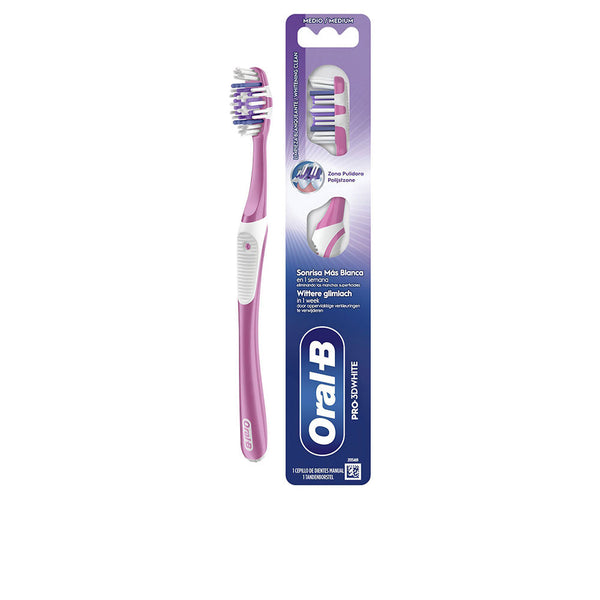 Oral-B Pro-3Dwhite Toothbrush 40 #Medium | Vuodevaatteet.fi