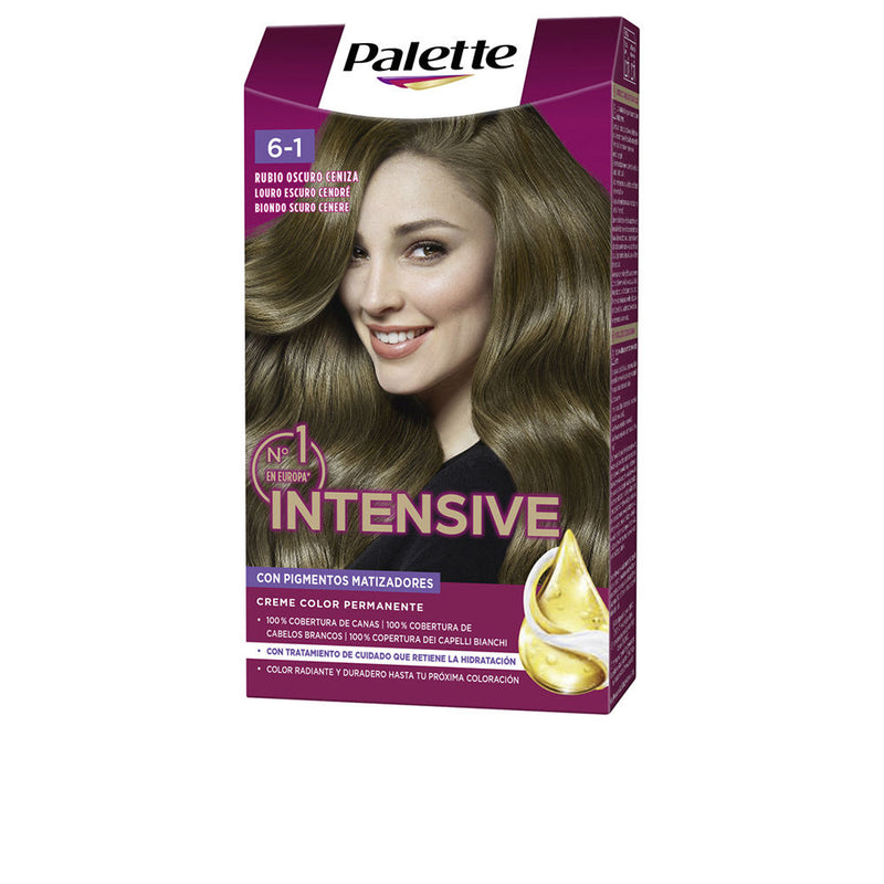 Palette Intensive Dye #6.1-Dark Ash Blonde 1 U | Vuodevaatteet.fi