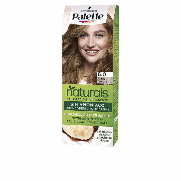 Palette natural väriaine #6.0-tummanvaalea 1 kpl | Vuodevaatteet.fi