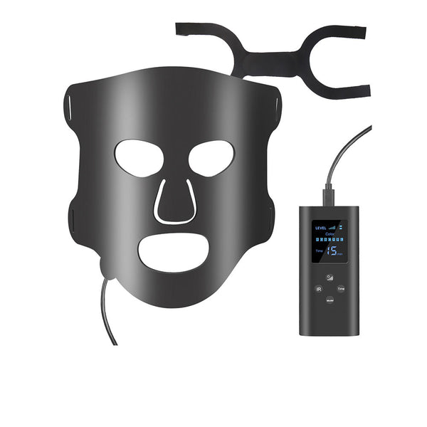 Maschera facciale LED fototerapia 7 colori 1 unità