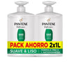 Pantene Soft and smooth shampoo lot 2 x 1000 ml | Vuodevaatteet.fi