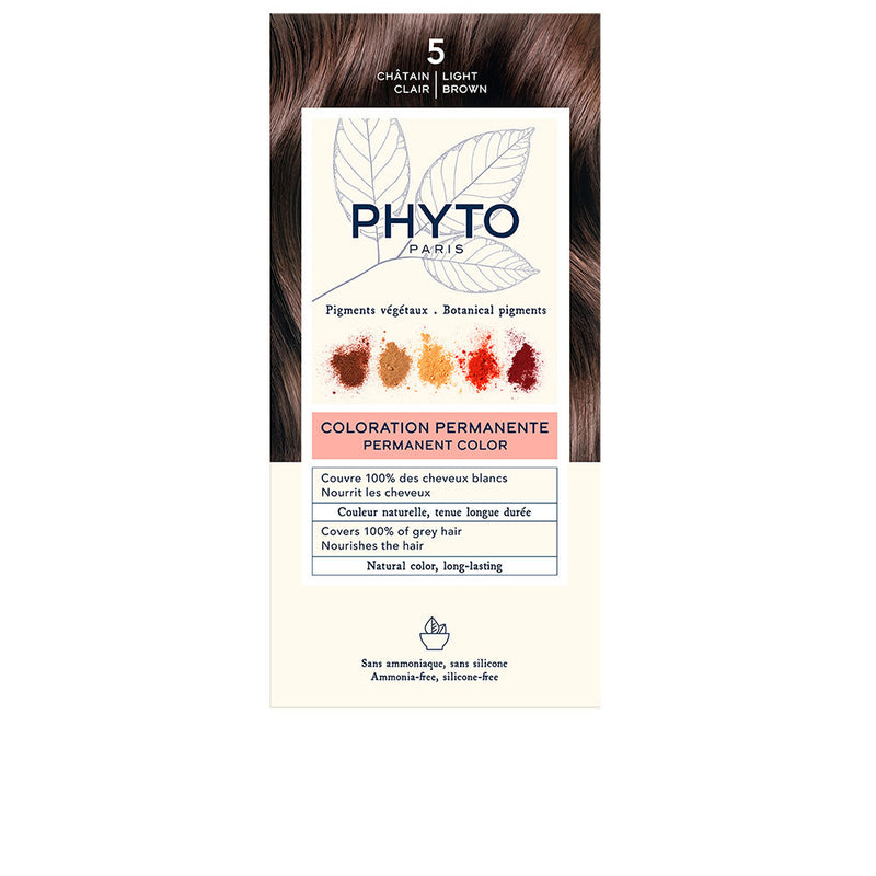 Phyto Phytocolor #5-vaalea kastanja 4 u | Vuodevaatteet.fi