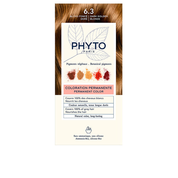 Phytocolor #6.3-Rubio Oscuro Dorado 4 U | Vuodevaatteet.fi