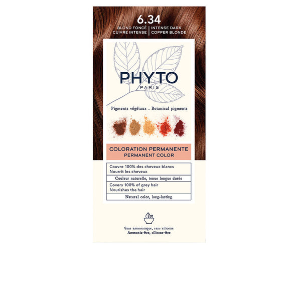 Phytocolor #6.34 Dark Copper Blonde 4 U | Vuodevaatteet.fi
