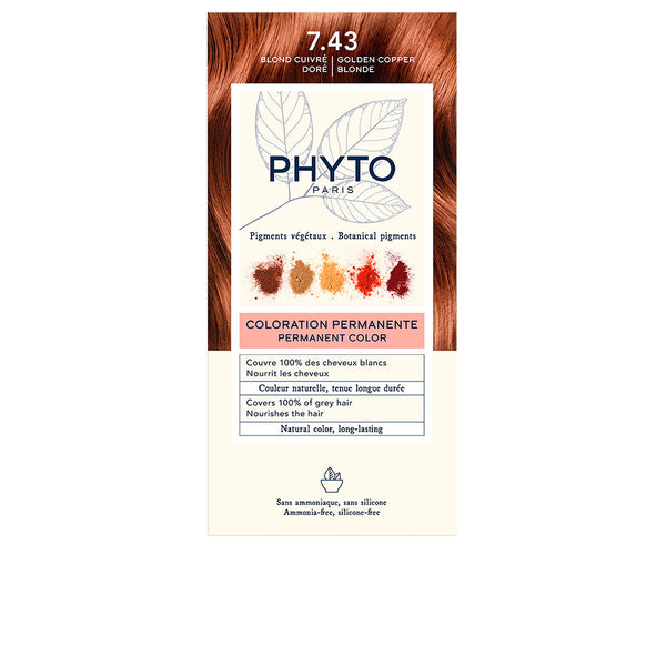 Phytocolor #7.43-kultainen kuparivaalea 4 u | Vuodevaatteet.fi