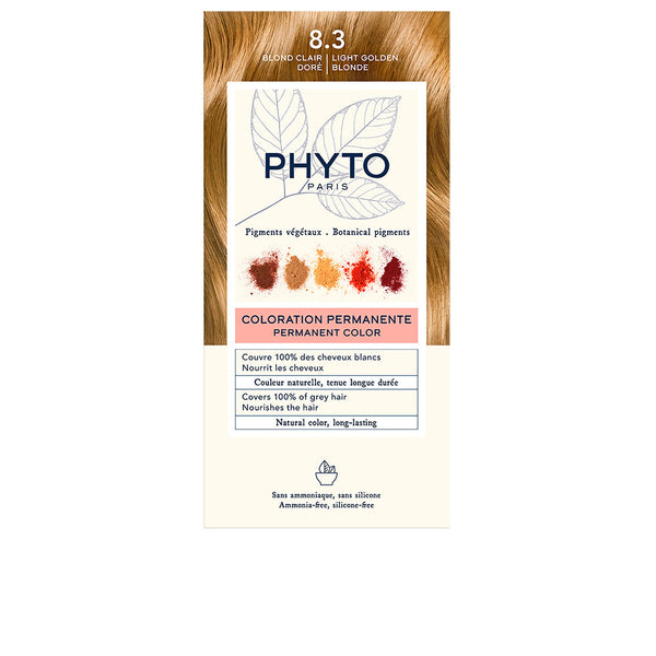 Phytocolor #8.3-Rubio Claro Dorado 4 U | Vuodevaatteet.fi