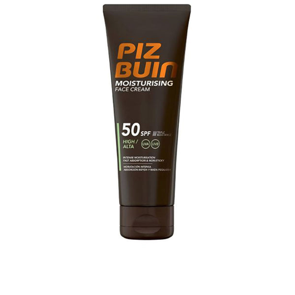 Piz Buin Moisturising Face Cream Spf50+ 50 Ml | Vuodevaatteet.fi