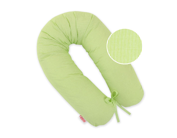 Stillkissen / Schwangerschaftskissen - Green Strips