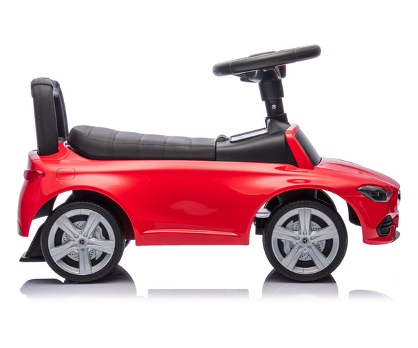 Punainen Muovinen Sähköauto Lapsille C-Sarjan Tyylillä