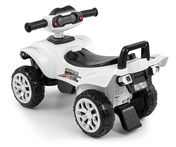 Valkea Teräsrakenteinen Monsteriauto Leluksi
