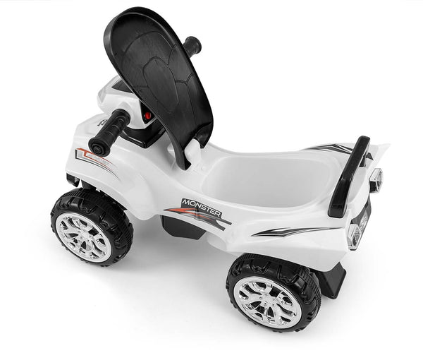 Valkea Teräsrakenteinen Monsteriauto Leluksi