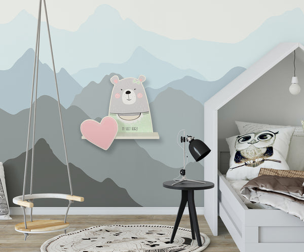Regal für das Kinderzimmer - Teddy Girl