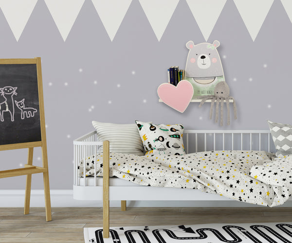 Regal für das Kinderzimmer - Teddy Girl
