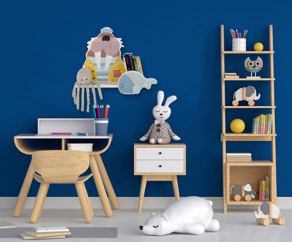 Regal für das Kinderzimmer – Walross