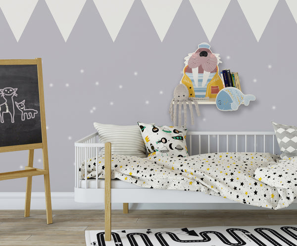 Regal für das Kinderzimmer – Walross