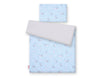 Bettwäsche-Set für Babys - 135x100cm - Blue Rabbits/Gray