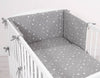 Bettwäsche-Set für Babys - 135x100cm - Mini Stars White