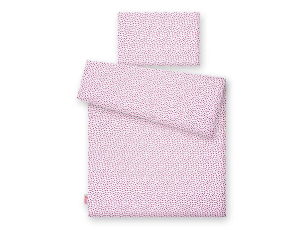 Bettwäscheset für Babys - 120X90cm - Burgundy Stars